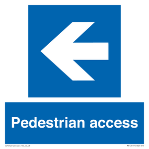 Pedestrian access